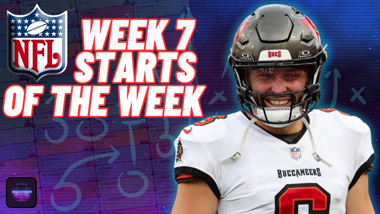 🏈 #NFL WEEK 7 | Fantasy Football Starts of the Week | News | Broncos v Saints Preview