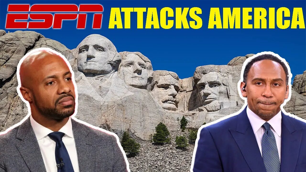 ESPN'S Jay Williams ATTACKS American history on First Take! Wants Mt Rushmore metaphor BANNED!