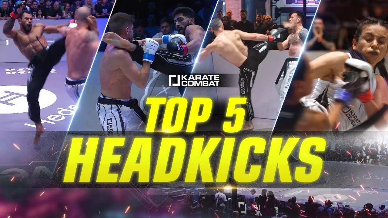 KARATE COMBAT | Top5 HEADKICK KNOCKOUTS in KC history