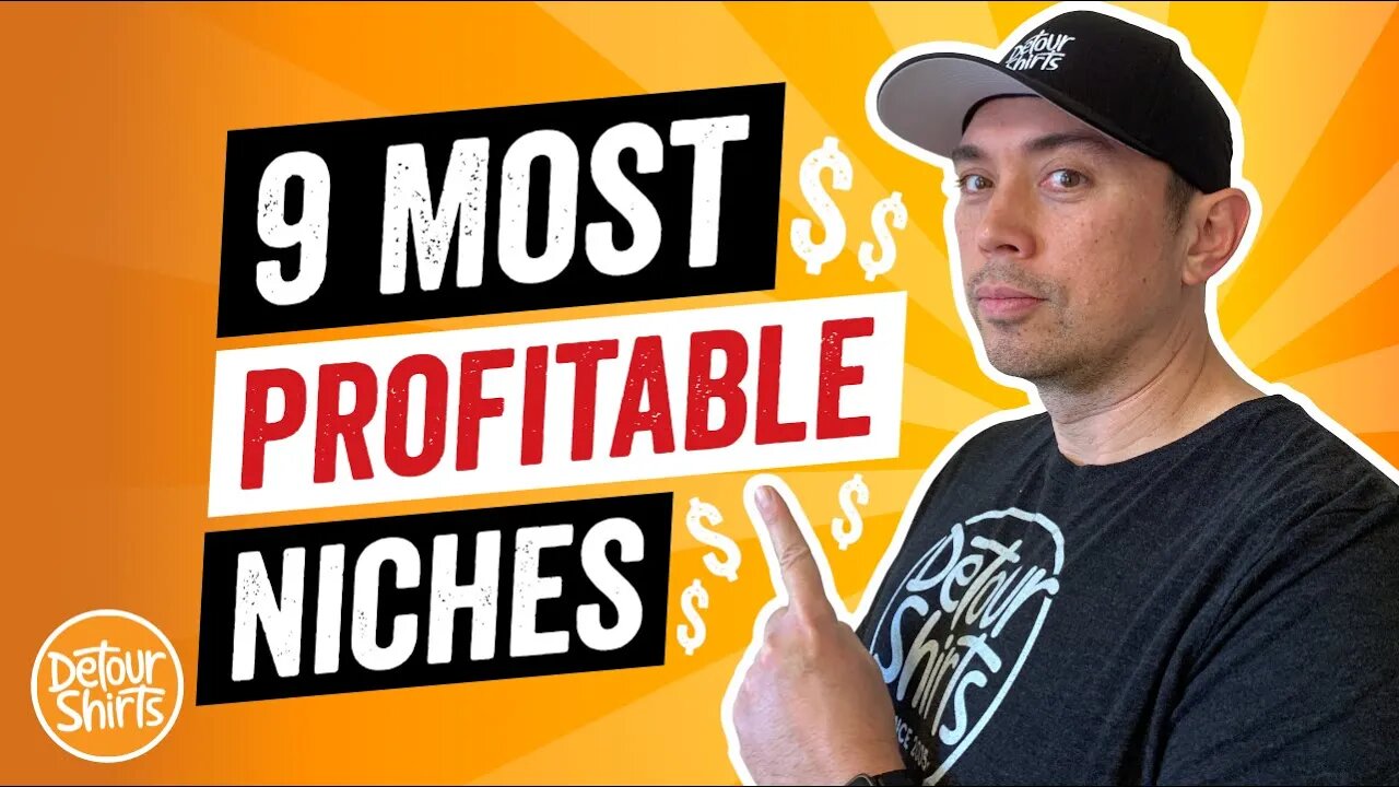 9 Most Profitable Niches on Amazon for T-Shirts. Create Designs on Print on Demand for Sales