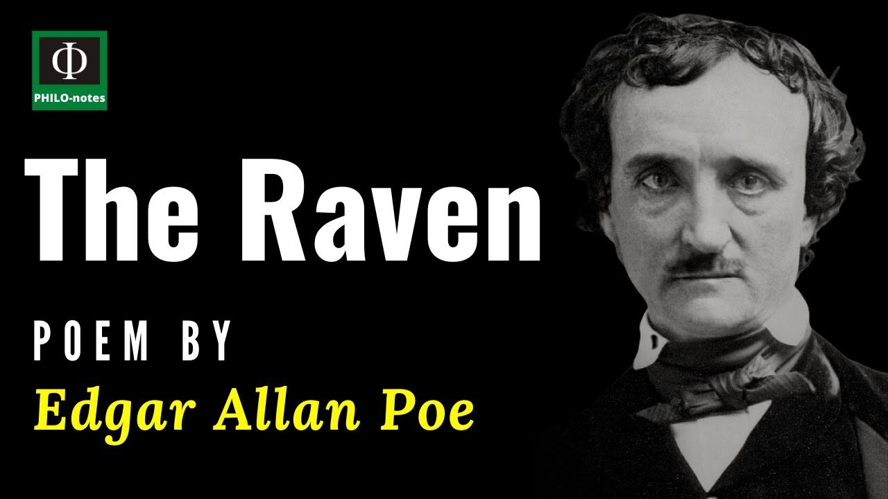 The Raven - Philosophical Poem by Edgar Allan Poe