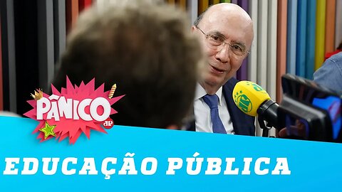 'Sou filho da educação pública', diz Henrique Meirelles