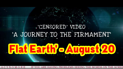 In The Storm News 'Full Show' New Drop- 'Flat Earth' - August 20