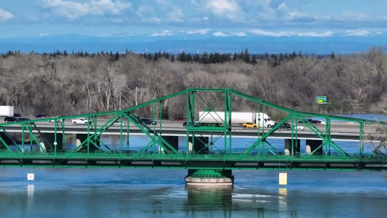 Confluence of the American and Sacramento Rivers 03-15-23