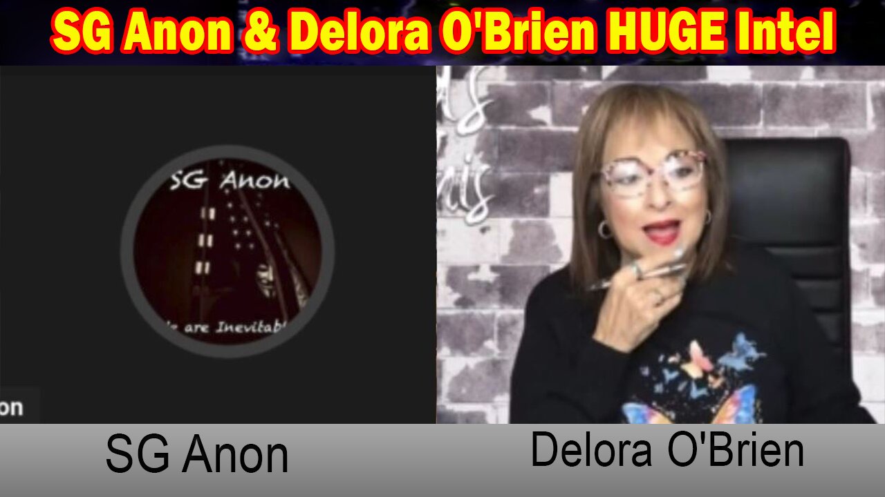 SG Anon & Delora O'Brien HUGE Intel: "SG Anon Update, October 28, 2023"