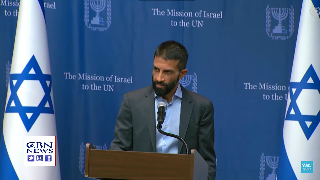 Son of Hamas Co-Founder Denounces Group at UN, Exposes 'Savage' Indoctrination of Palestinian Kids