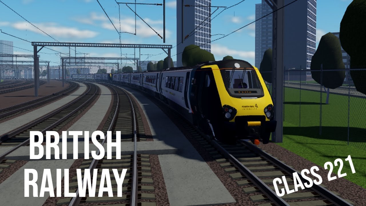 Driving the British Railway Class 221 West Coast in Roblox: A Realistic Train Simulator Experience