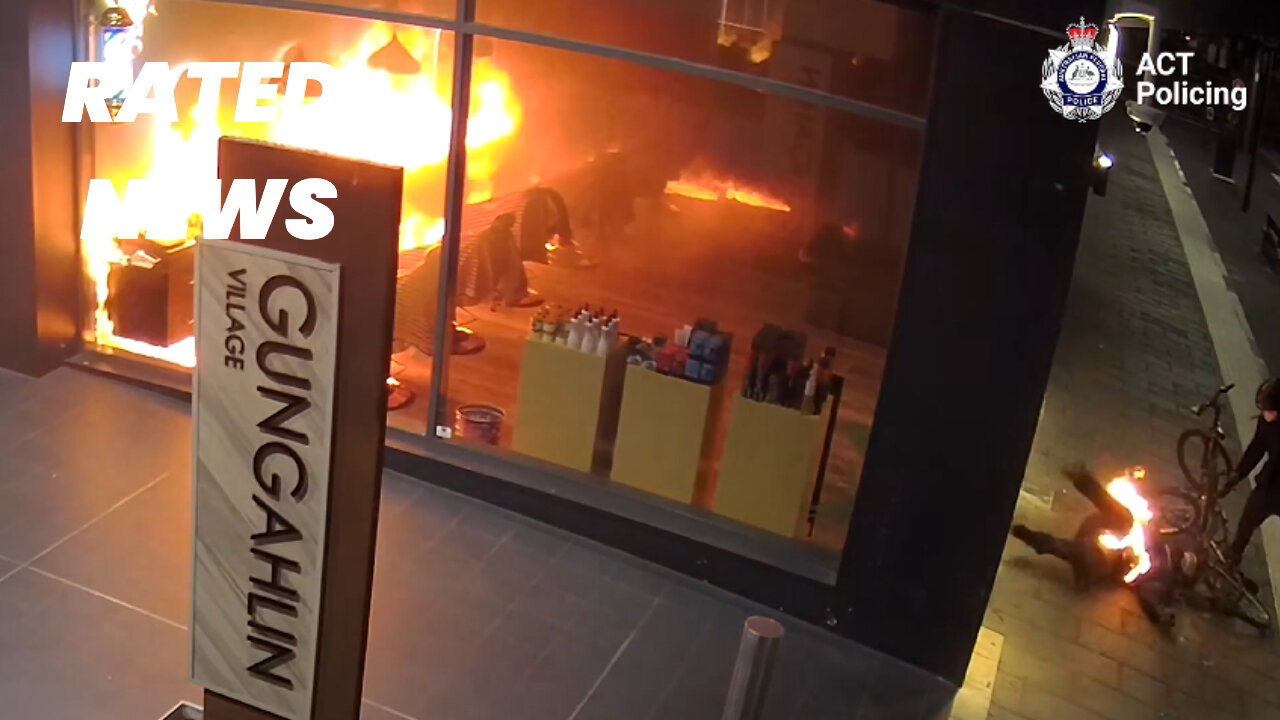 CCTV Captures Targeted Arson in Gungahlin, Australia