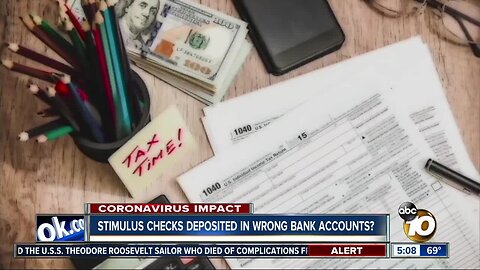 Locals say IRS deposited their stimulus payments into wrong or old bank accounts