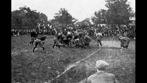 October 20, 1913 - 'Monon Bell Memory' : DePauw vs. Wabash (A Monday Rivalry Game)