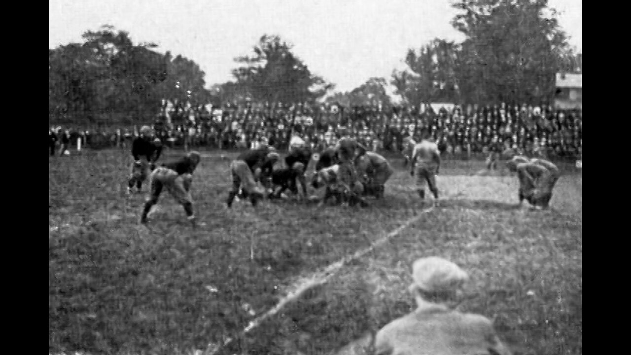 October 20, 1913 - 'Monon Bell Memory' : DePauw vs. Wabash (A Monday Rivalry Game)