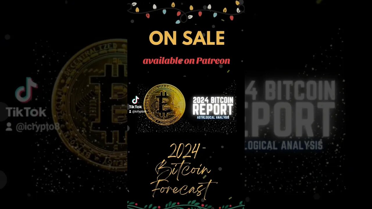 2024 BITCOIN FORECAST & ASTROLOGICAL ANALYSIS #crypto