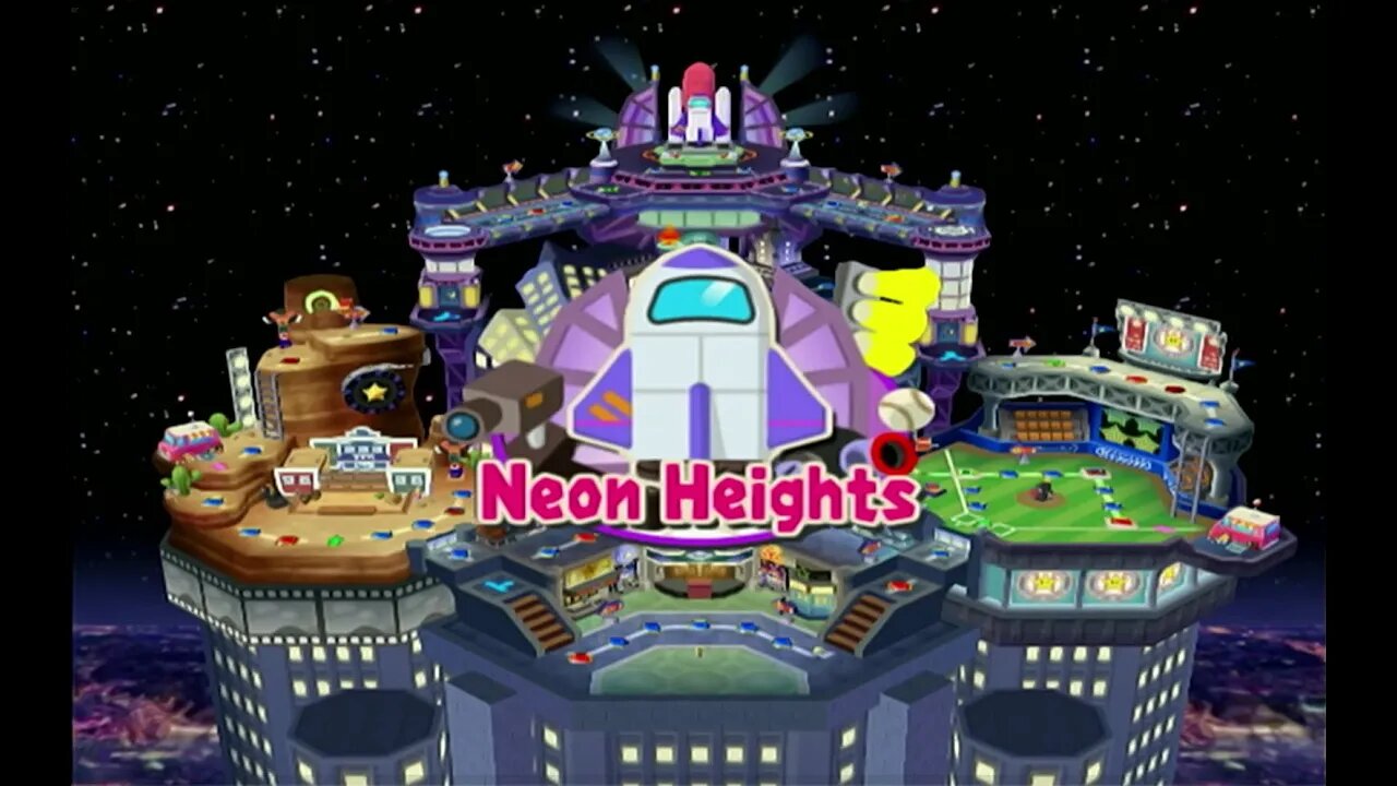 Mario Party 7 - Neon Heights (3 Players, 20 Turns, Hard CPU) - 7/23/2023