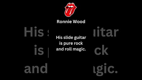 "Rocking with the Stones: Bite-sized Insights" Ronnie Wood #shorts #rollingstones #rocknroll