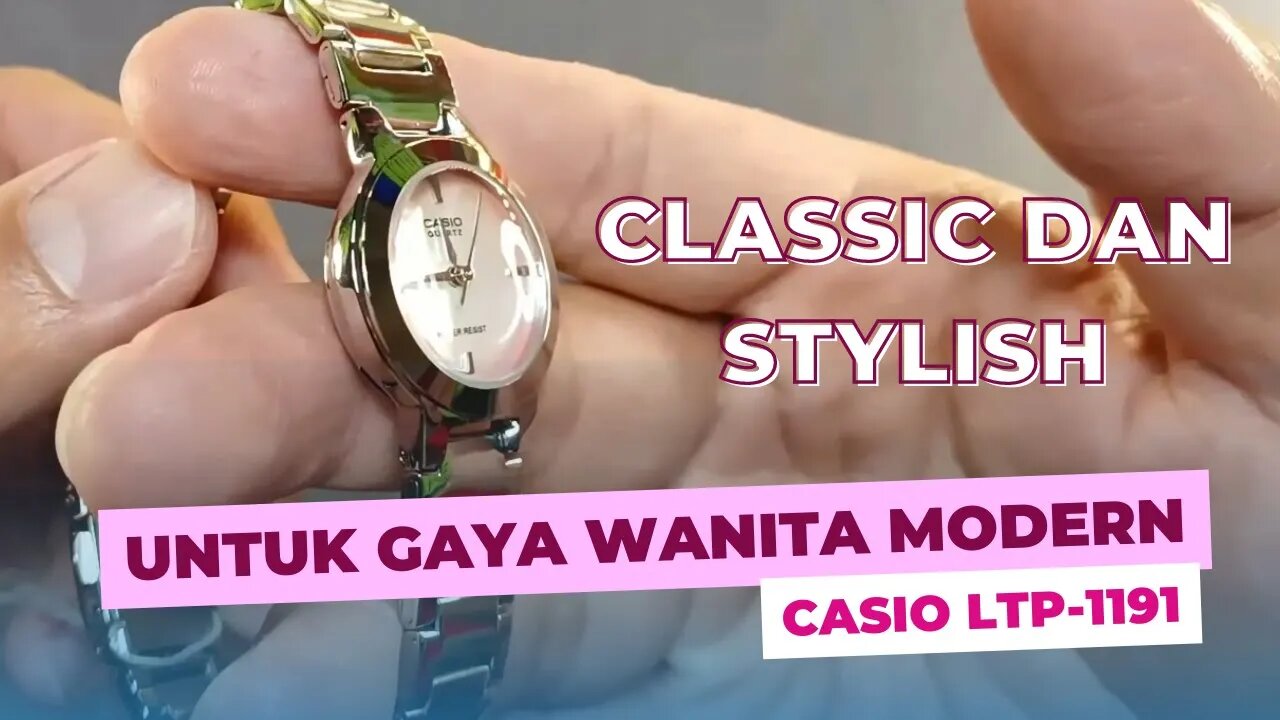 Jam Tangan Casio Wanita LTP 1191: Keindahan dan Kualitas yang Tidak Bisa Diabaikan!