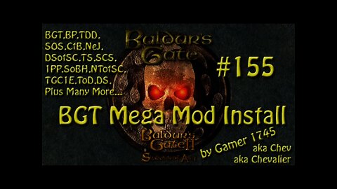 Let's Play Baldur's Gate Trilogy Mega Mod Part 155 -