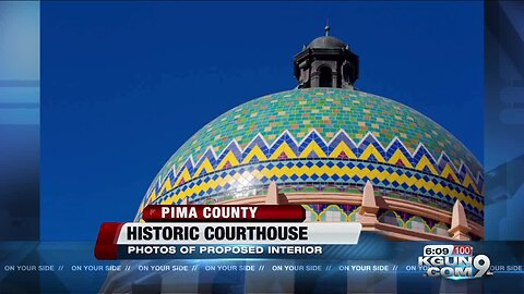 Board of supervisors to approve proposed design of Pima County historic courthouse