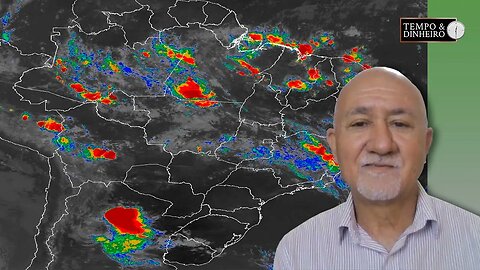 Chuvas intensas no ES e MG e muito calor no RG