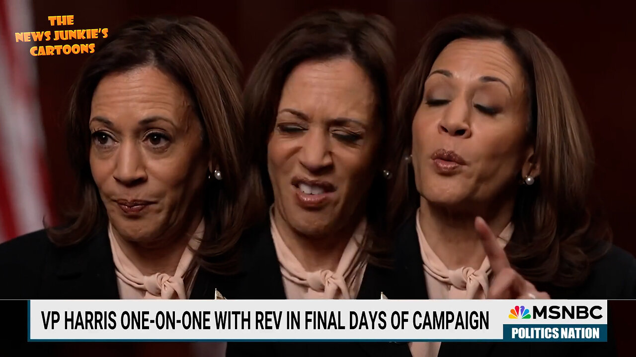 Word Salad Chopper Kamala Harris chopping more word salad.