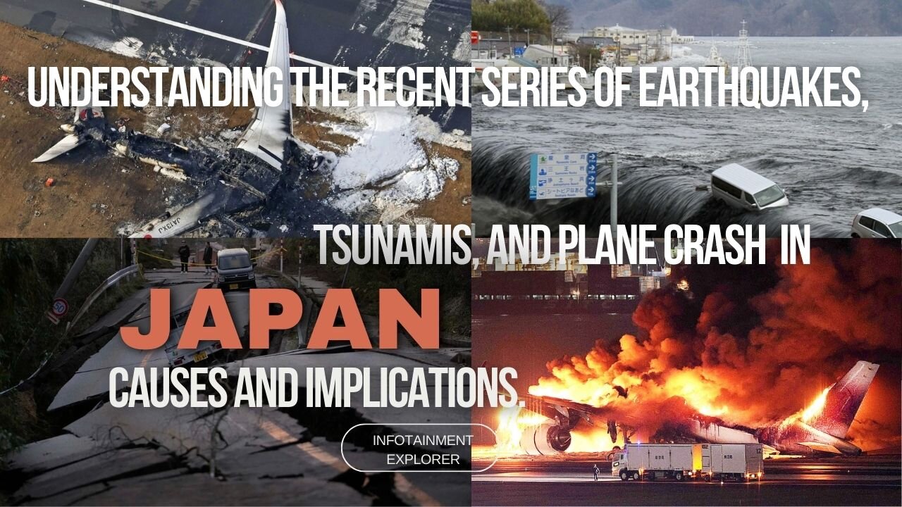 Unveiling Japan's Crisis 2024, Devastating Impact of Tsunamis and Earthquakes.