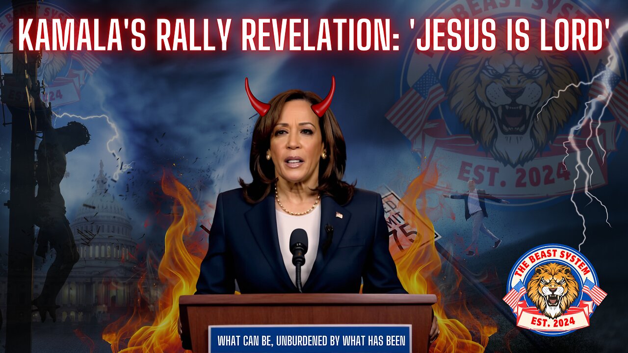 Kamala's Rally Revelation: "Jesus is Lord"