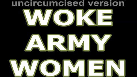 WOKE ARMY BRAT uncircumcised version