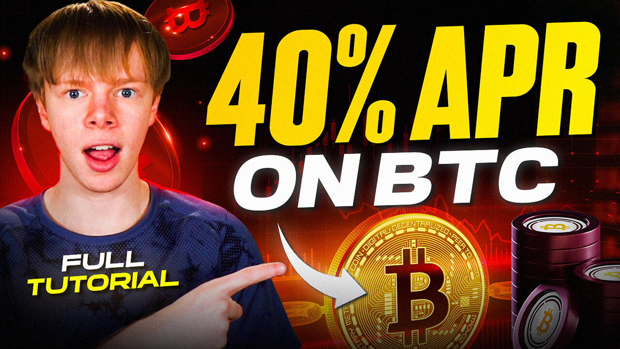 How to Earn 40% APR on Bitcoin BTC (Full Tutorial)