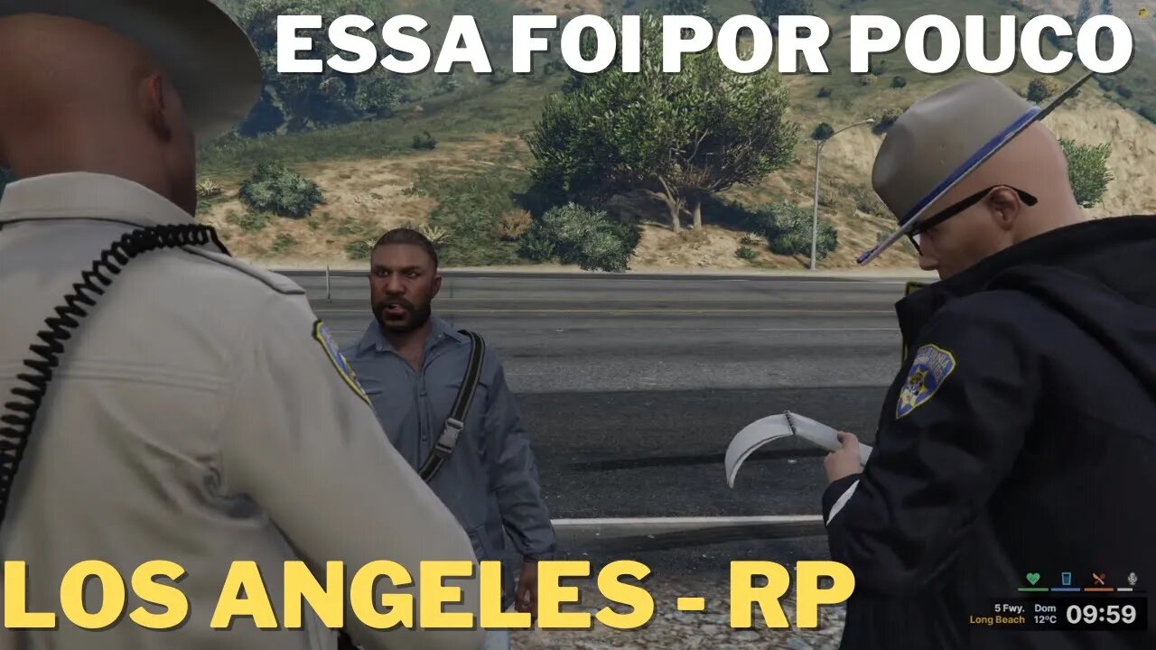 MEU PRIMEIRO DIA NA CIDADE LOS ANGELES ROLEPLAY ACONTECEU ISSO - GTA RP