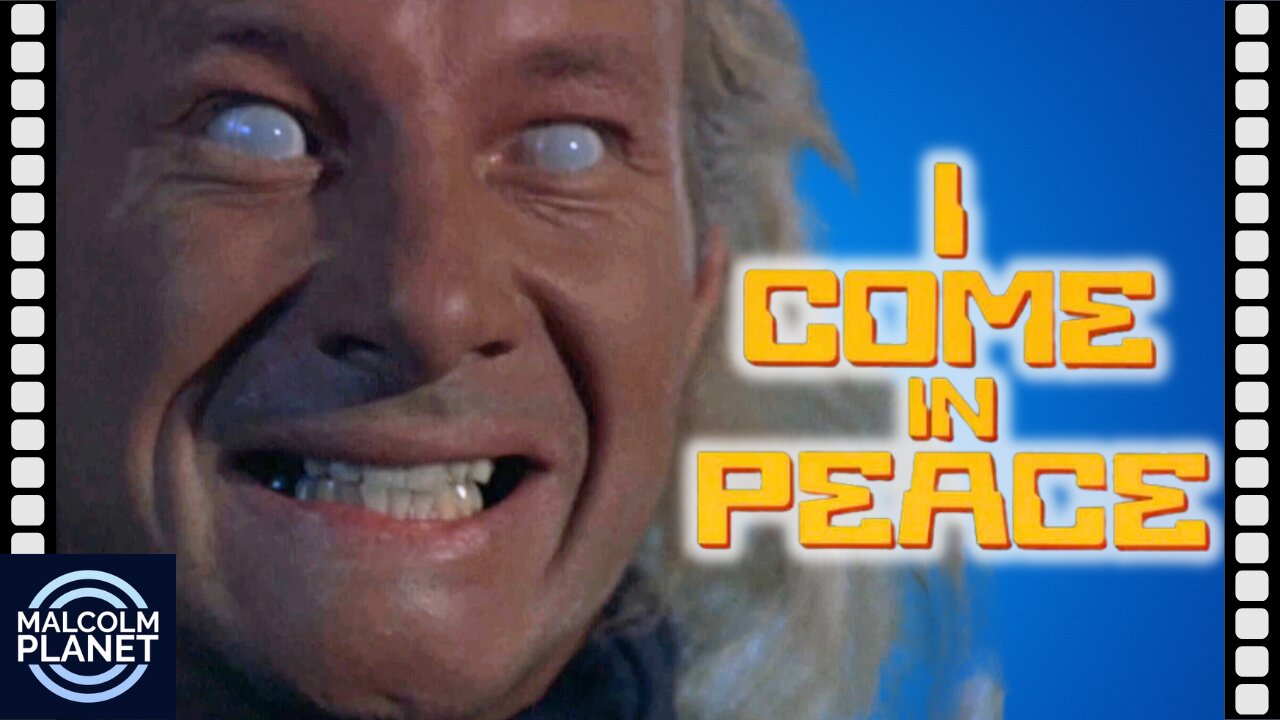 A "mostly peaceful" alien visits earth. (I Come In Peace - 1990)