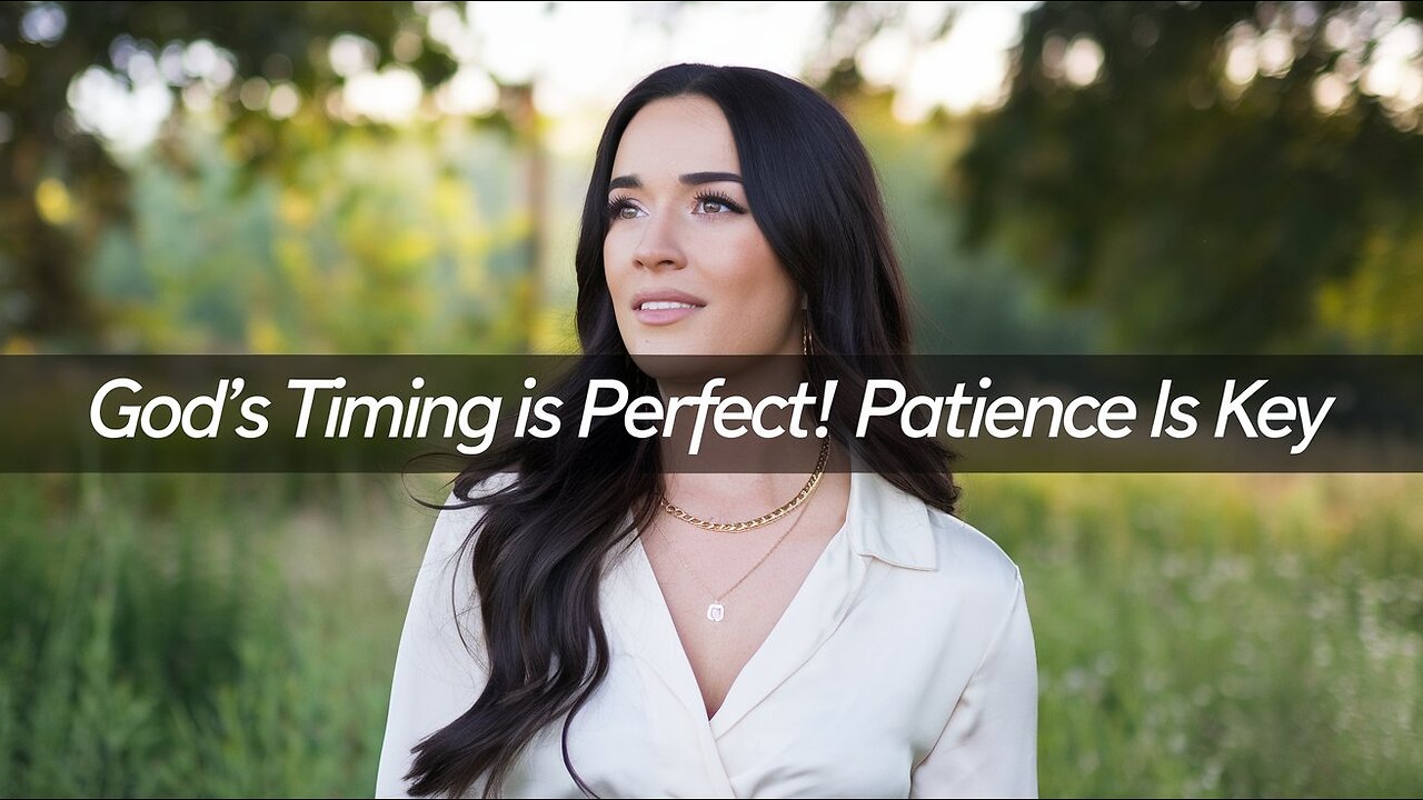 God's Timing is Perfect! Patience is Key 🙏✨ #TrustInGodsTiming #PatienceIsPower #God #Jesus #faith