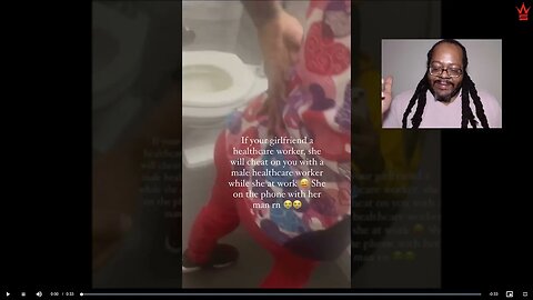 Nurse Cheats At Work With A Male Healthcare Worker While On The Phone With Her Man!