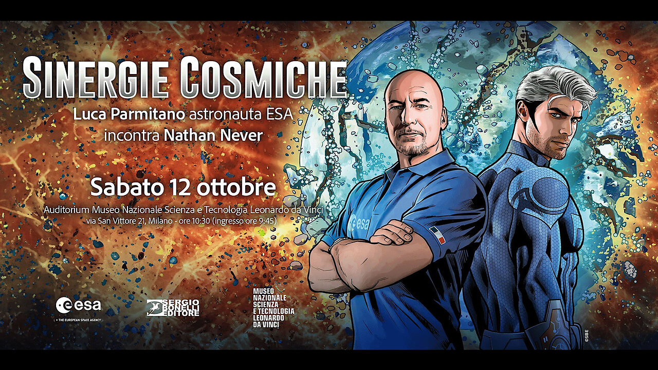 Sinergie Cosmiche - Conferenza completa con Luca Parmitano - 12 /10 / 24