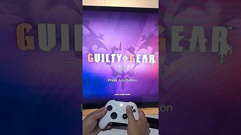 GUILTY GEAR - STRIVE no Xbox Series S #xboxseriess #guiltygearstrive #shorts