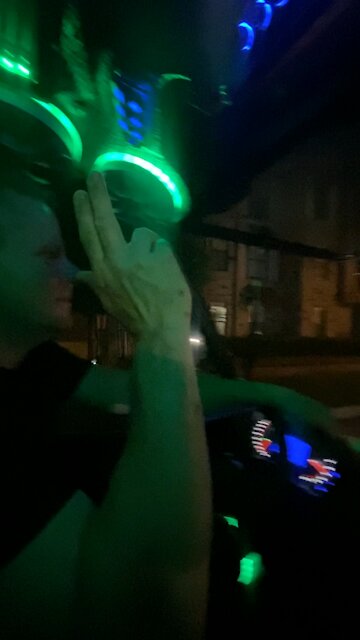 Atv ride thru downtown Dallas