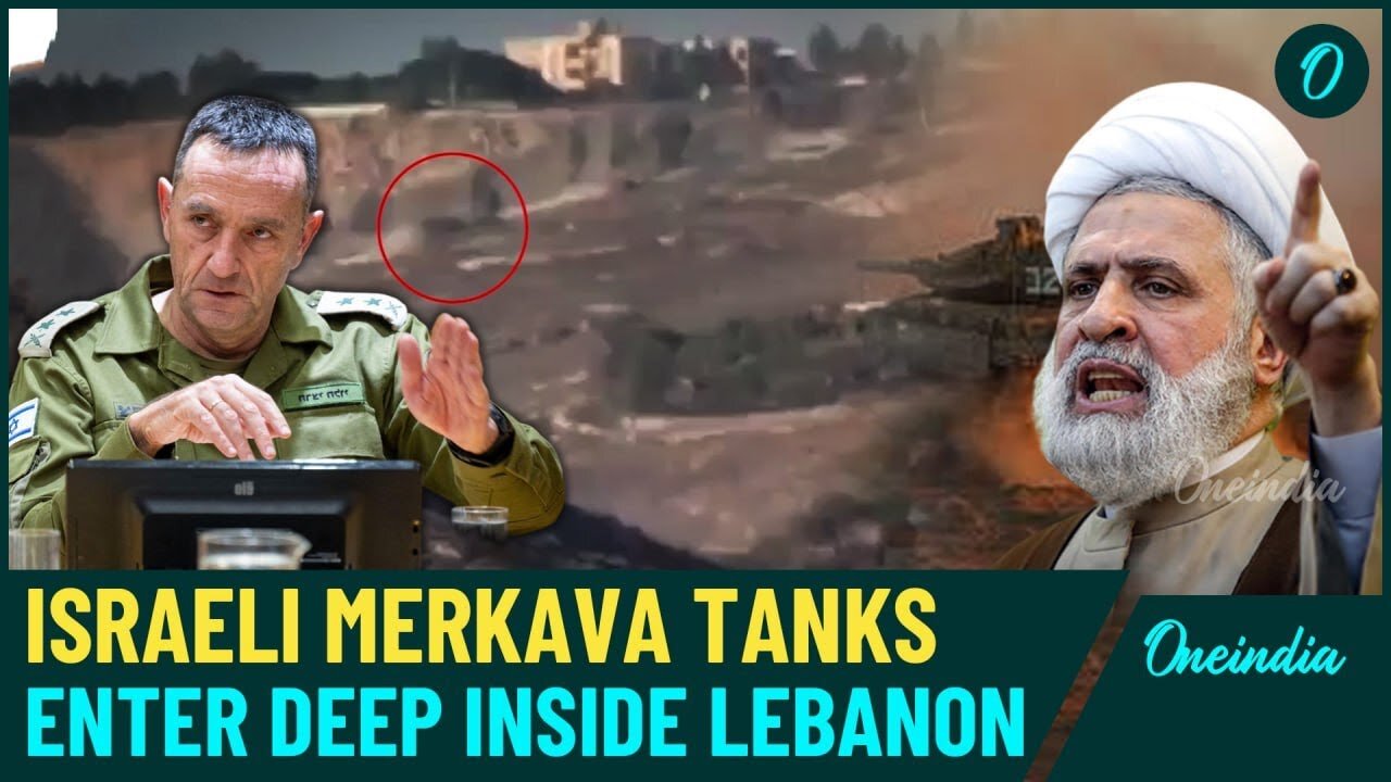 Khiam War: Despite Massive Hezbollah Blitz Israeli Merkava Tanks Enter Deep Inside Lebanon