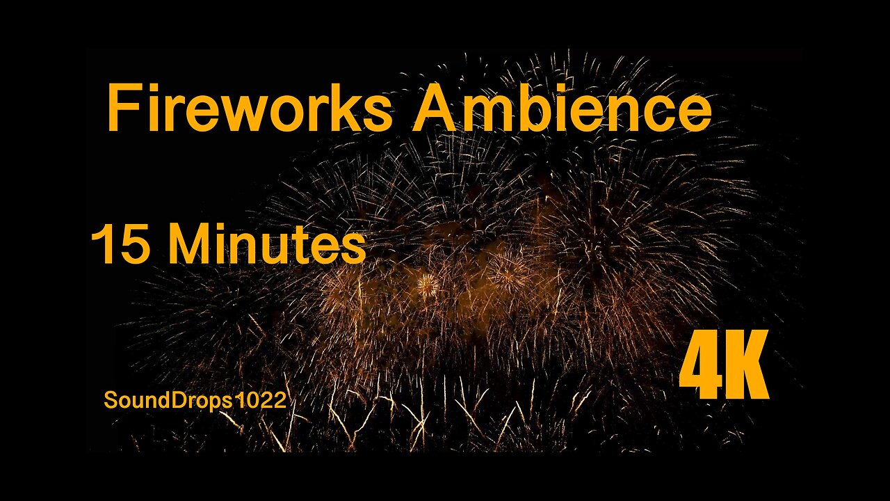 Firework Serenity | 15-Minute Ambiance Show