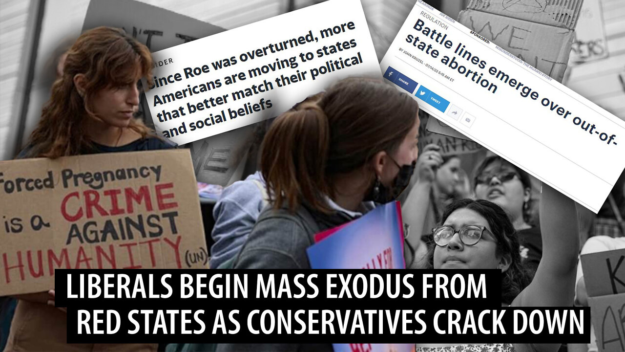 Liberals Begin MASS EXODUS from Red States as Congress Tries to PROTECT the 'Right' to Have Gay Sex