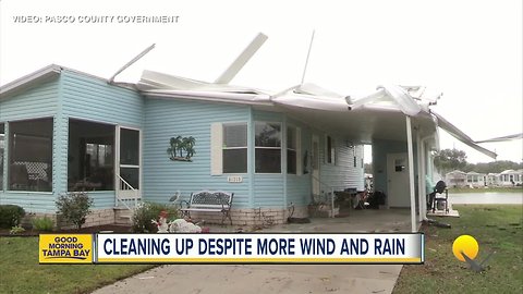 Pasco County cleans up despite more wind and rain on the way