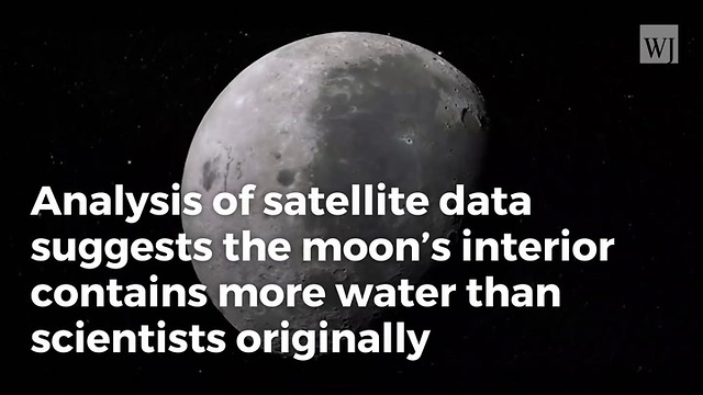 Newly-Discovered Water On Moon Could Aid Future Missions