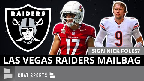 Raiders Signing QB Nick Foles This Offseason? Today's Las Vegas Raiders Mailbag