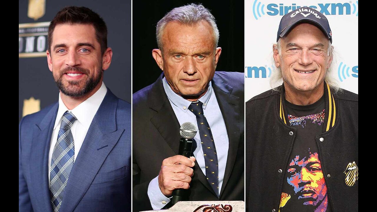 Aaron Rodgers, Jesse Ventura Featured on RFK Jr.’s VP Short List