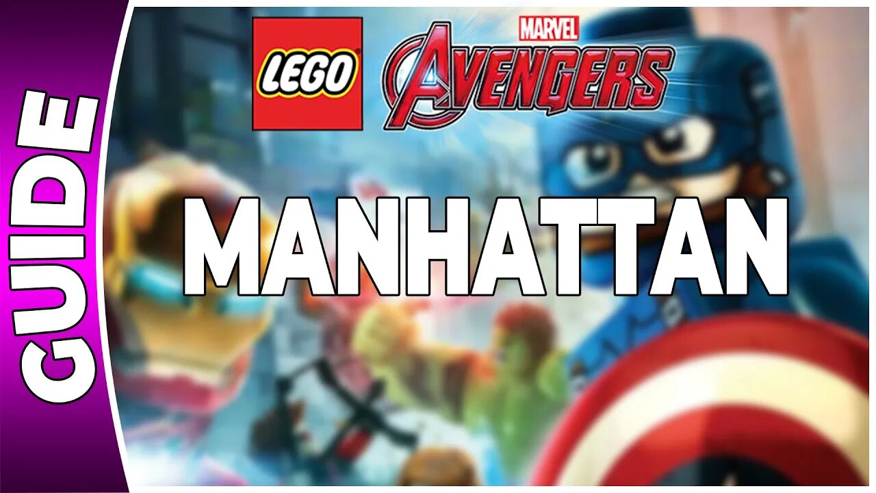 LEGO : Marvel's Avengers - MANHATTAN - 100 % Brique dorée, Perso, Véhicules, Stan Lee [FR PS4]