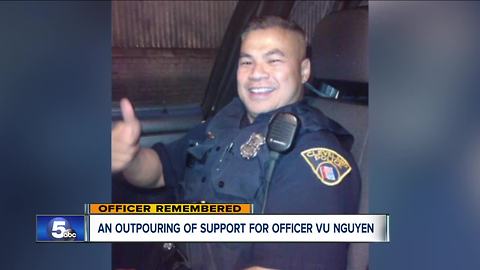 An outpouring of support for Officer Vu Nguyen