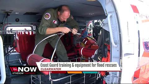 Coast Guard training, equipment for flood rescues