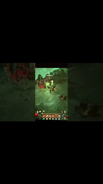 Diablo 4 Beta on a LG 65” C1 OLED! See link for full video #gamingsetup #gaming #diablo4