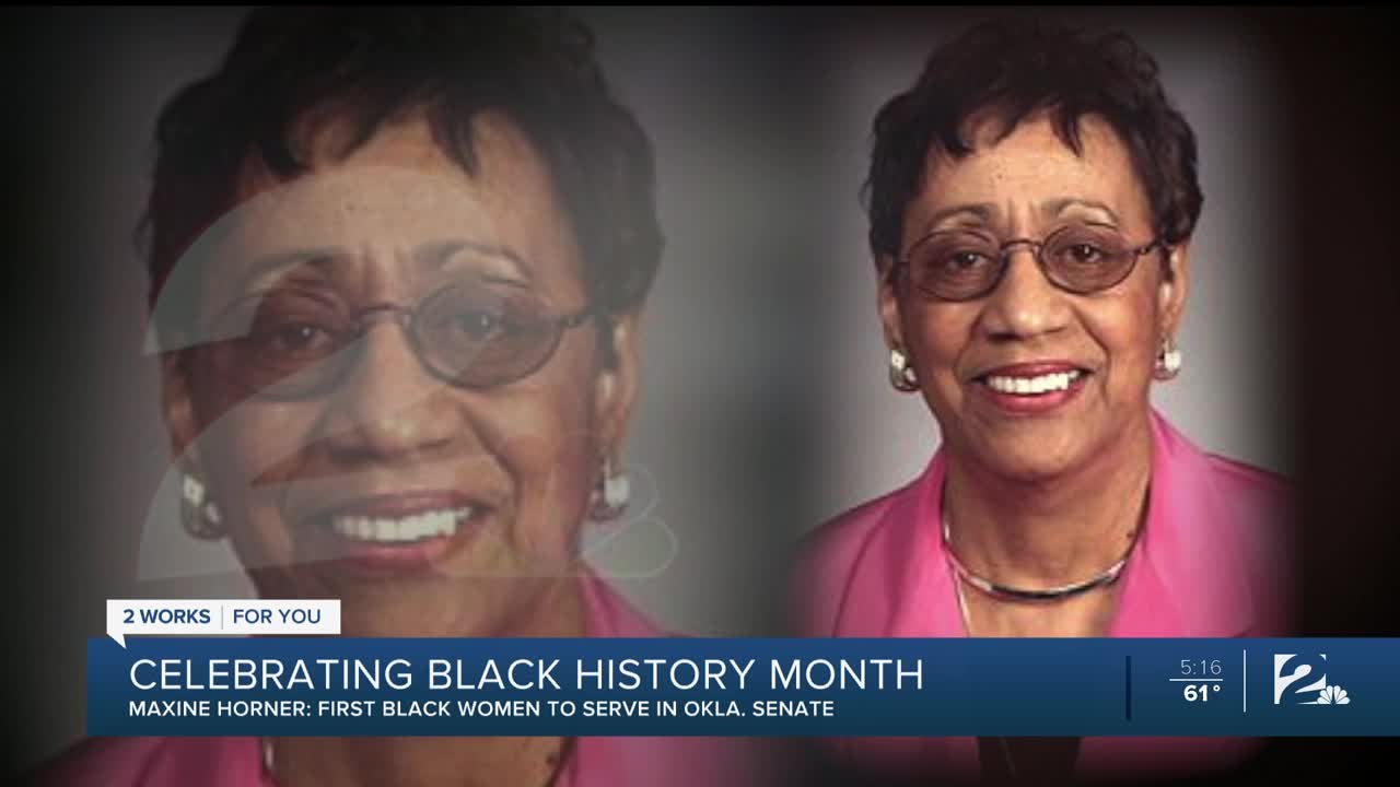 Black History Month: Maxine Horner was one of first black women to serve in Okla. Senate