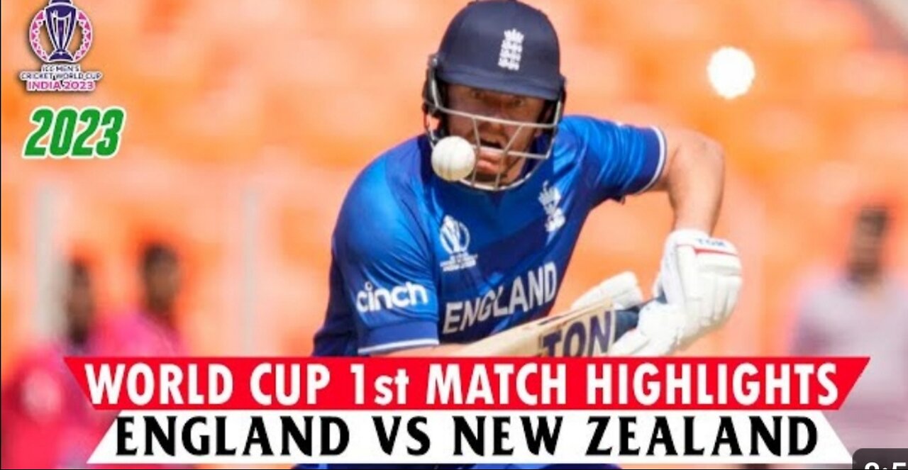 New Zealand vs England world cup 2023 1st Match Highlights 2023