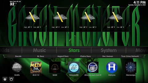 Green Monster Kodi Build