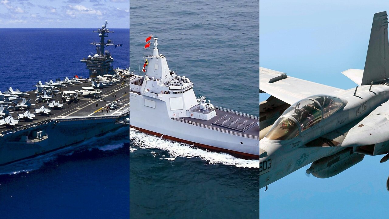 Chinese Destroyer beats Growler Aircraft Jamming using AI, threatened US Carrier Fleet