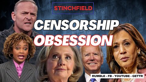 The Left is Obsessed with Censorship... Here's Why...